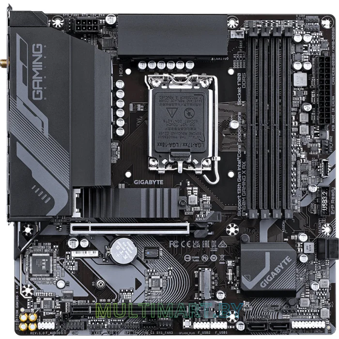 Материнская плата Gigabyte B760M GAMING X AX (rev. 1.x)